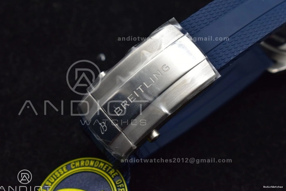 Edition Rubber 1:1 A on 42 SuperOcean Best SS Strap BLSF Dial 1168 Automatic Blue Contemporary Blue 1210